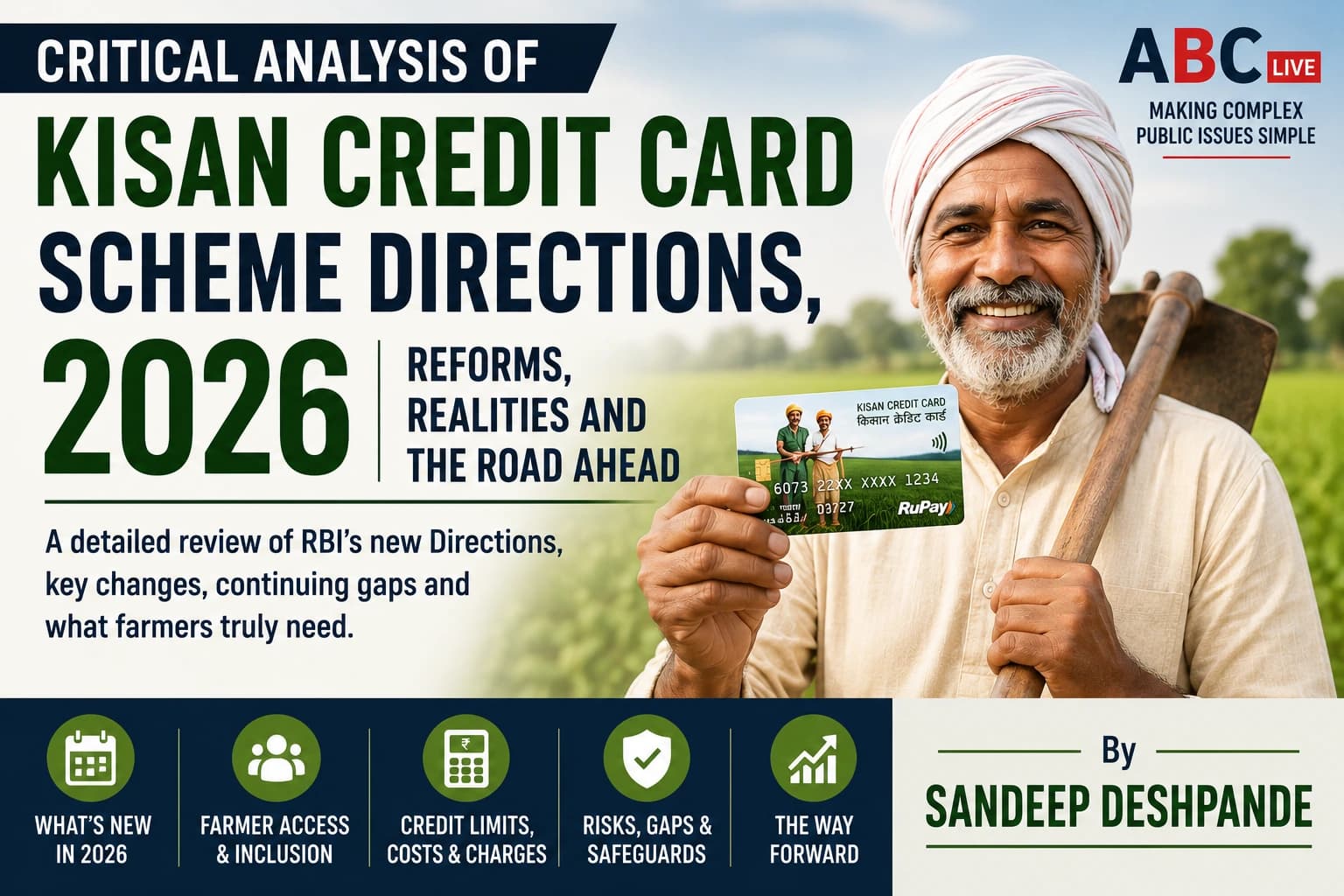 Kisan Credit Card Scheme Directions 2026