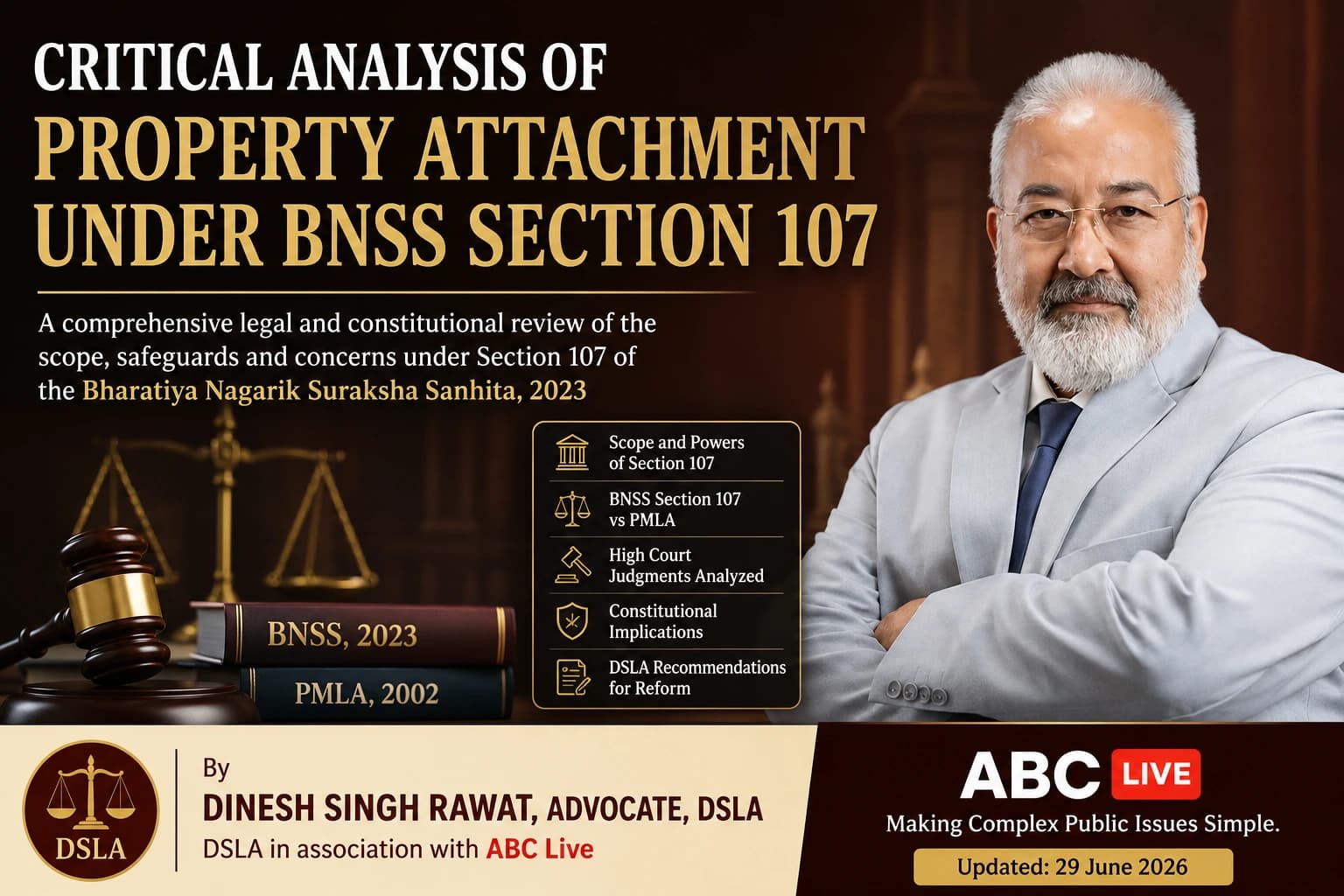 Property Attachment Under BNSS Section 107