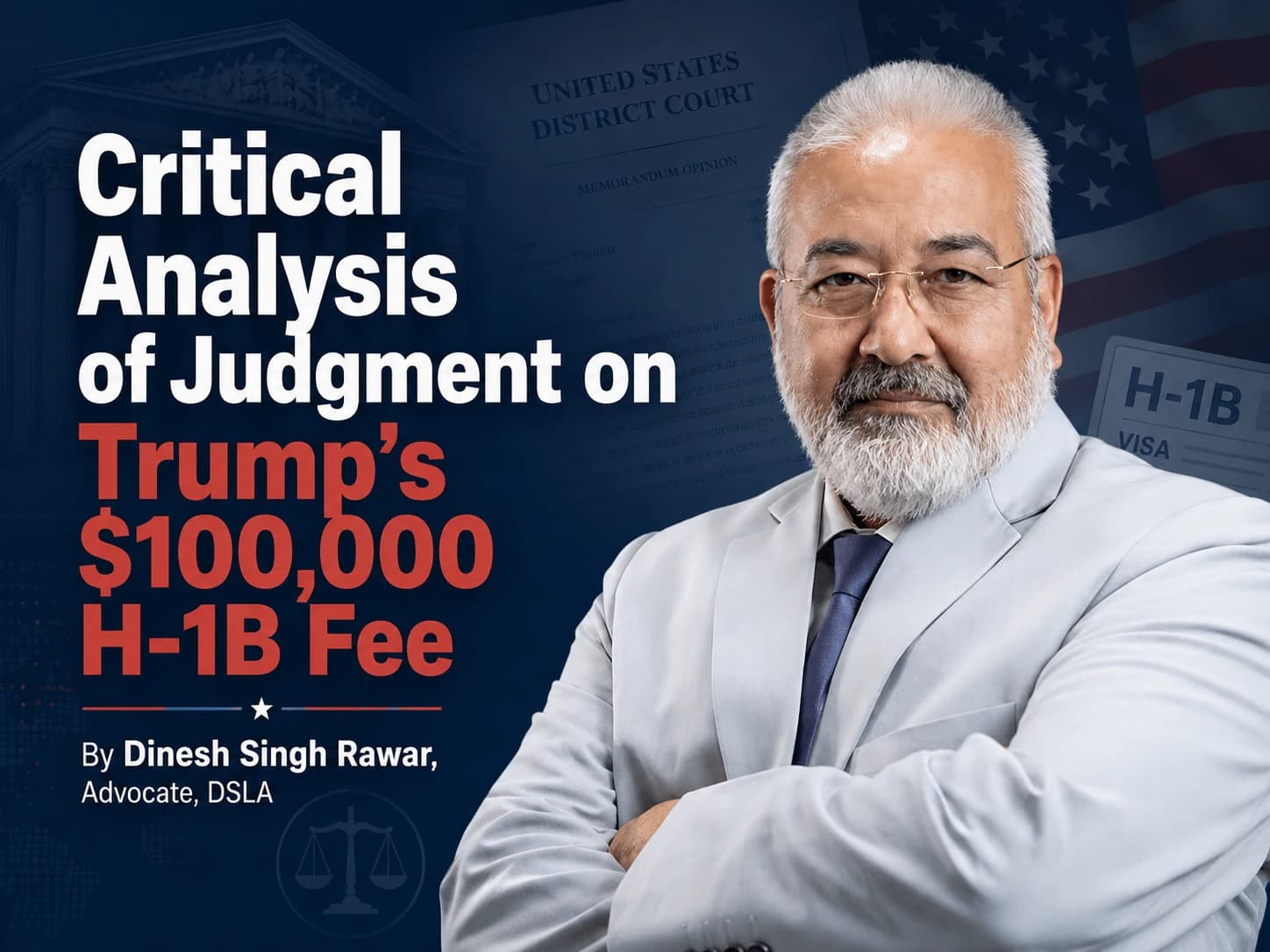 US Court Judgment on Trump’s H-1B Fee