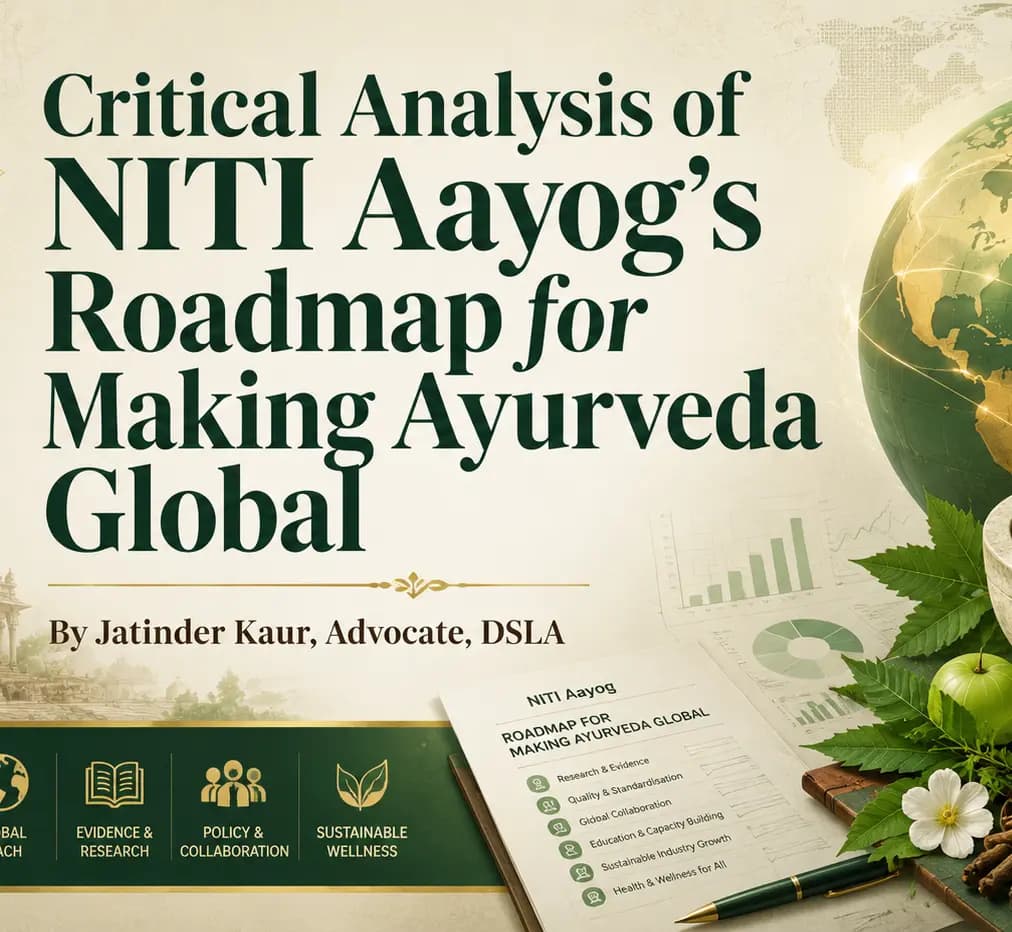 Ayurveda Globalisation Roadmap